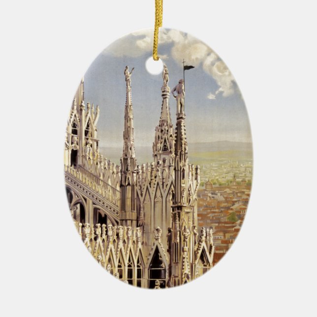 Milano Julgransprydnad Keramik (Framsidan)