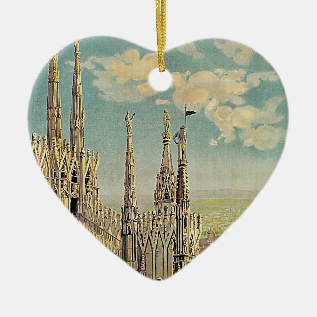 Milano Julgransprydnad Keramik (Framsidan)