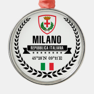 Milano Julgransprydnad Metall