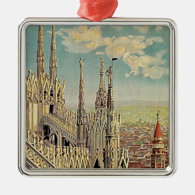 Milano Julgransprydnad Metall (Framsidan)