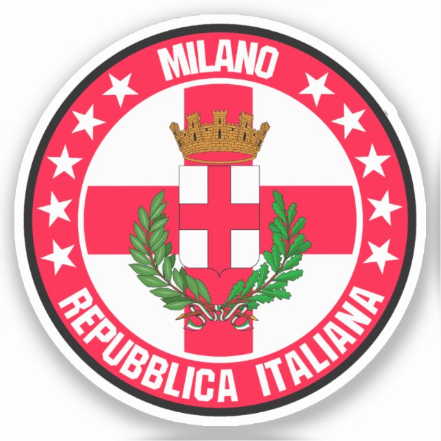 Milano Klistermärken (Framsida)