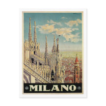 Milano Milan Italien Vintage resor