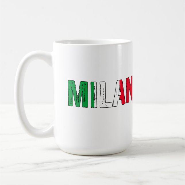 Milano Milano Italien Kaffemugg (Vänster)