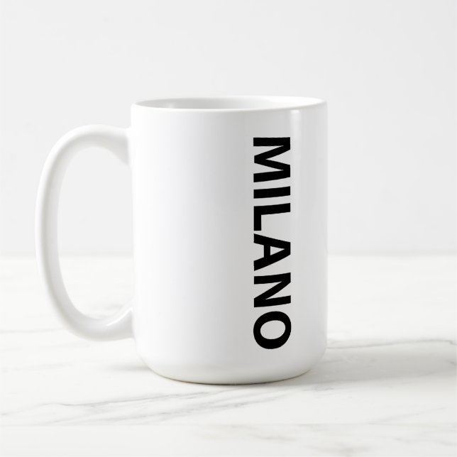 Milano Milano Italien Kaffemugg (Vänster)