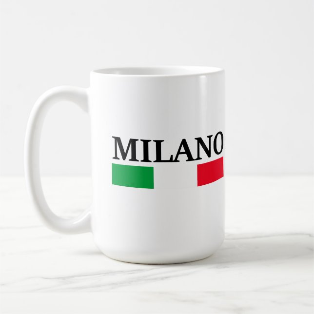 Milano Milano Italien Kaffemugg (Vänster)