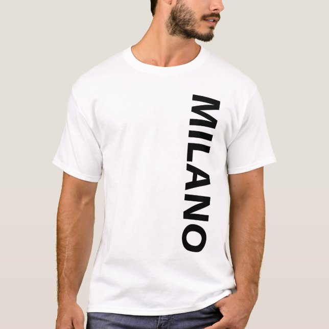 Milano Milano Italien T Shirt (Framsida)