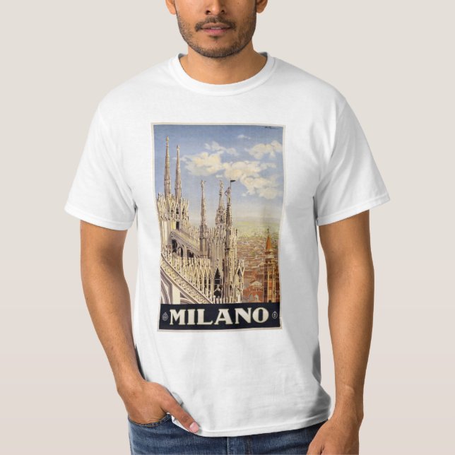Milano (Milano) Italien Tee Shirt (Framsida)
