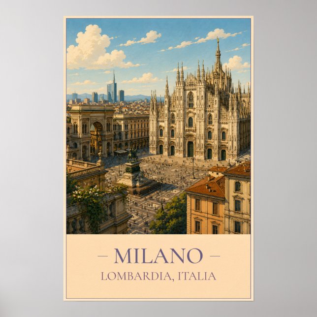 Milano Poster (Framsidan)