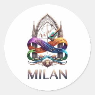 MILANO RUNT KLISTERMÄRKE