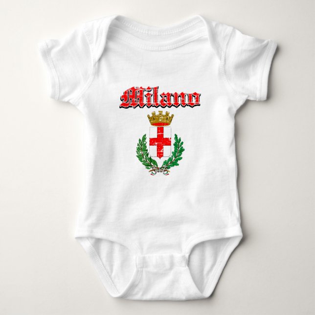 Milano stadsdesigner t shirt (Framsida)
