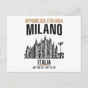 Milano Vykort