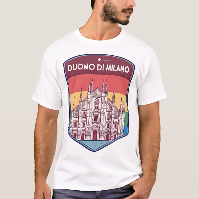 MILANOS DOMKYRKA T SHIRT (Framsida)