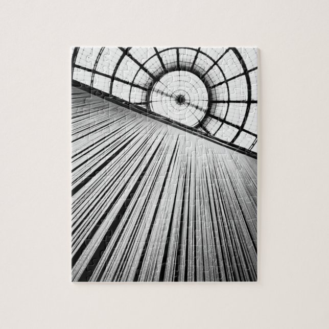 Milanos Italien, Visning vid Galleria Pussel (Vertikal)