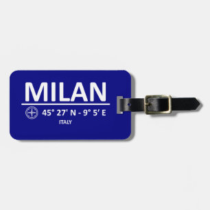 Milanos samordnare bagagebricka