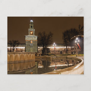 Milanos slott vykort