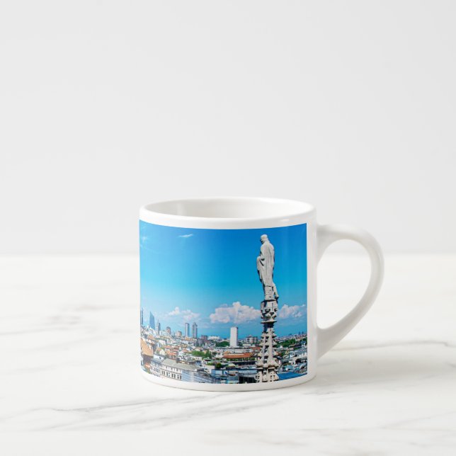 Milans skyline espressomugg (Höger)