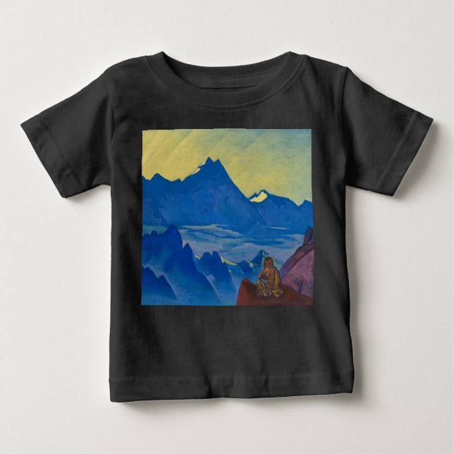 Milarepa, den som härjade av Nicholas Roerich T Shirt (Framsida)