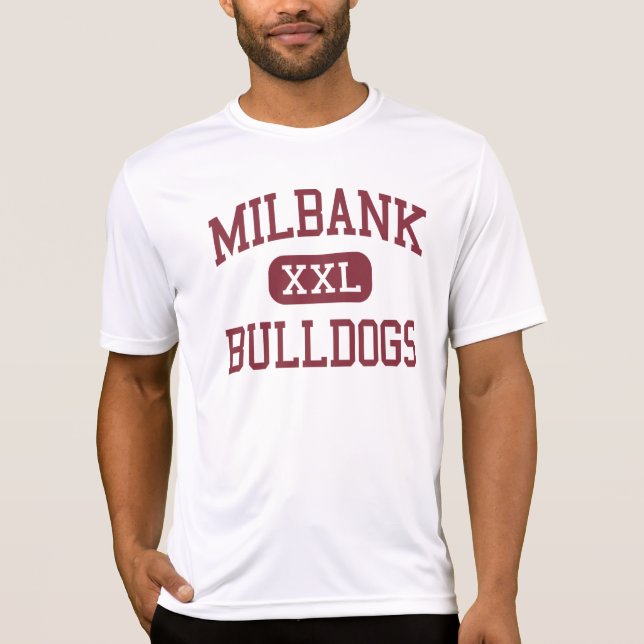 Milbank - bulldoggar - mittet - Milbank South Tee (Framsida)