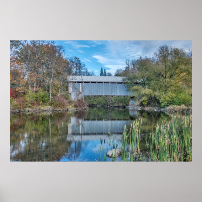Milby Covered Bridge Poster (Framsidan)