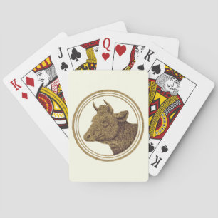 Milch Cow (Mjölk Cow) Enkel att redigera bakgrund Casinokort