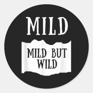 Mild But Wild Mild Varm Sås Gruppkostym Runt Klistermärke