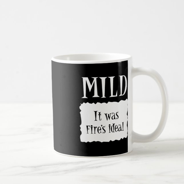 MILD - Hett Packet Halloween Taco Costume 1 Kaffemugg (Höger)