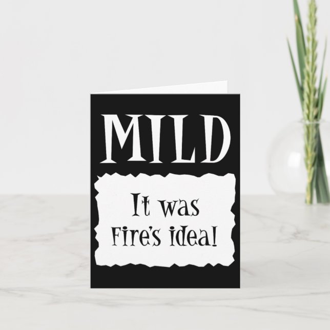 Mild - Hett Packet Halloween Taco Costume 1 Kort (Framsida)