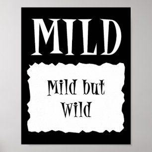 MILD - Hett Packet Halloween Taco Costume Poster