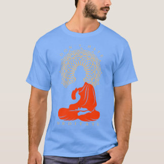 Milda Hat Meditera Buddha Meditation flicka T Shirt