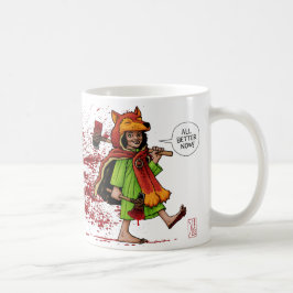 Milda Nizz Lite rött bättre nu Kaffemugg