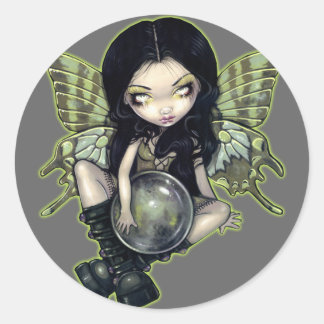 "Mildew" Fairy Sticker Runt Klistermärke
