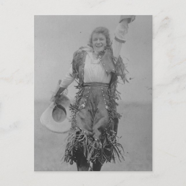 Mildred Douglas. Vykort (Framsida)