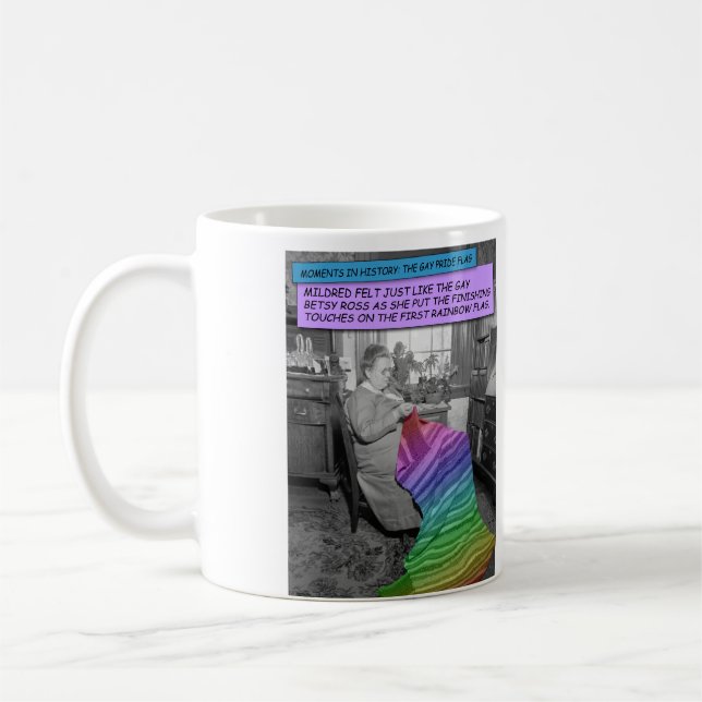 Mildred, Gay Betsy Ross Kaffemugg (Vänster)