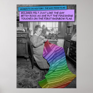 Mildred, Gay Betsy Ross Poster