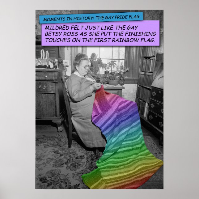 Mildred, Gay Betsy Ross Poster (Framsidan)