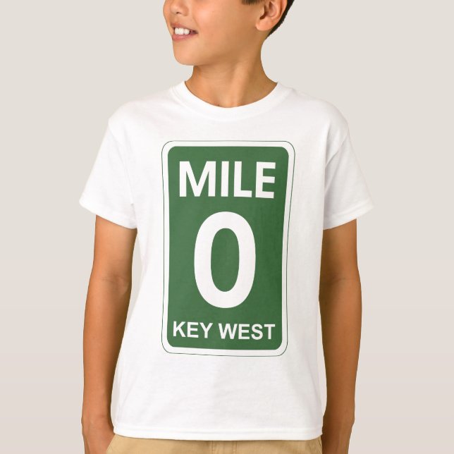 MILE 0 T-SHIRT (Framsida)