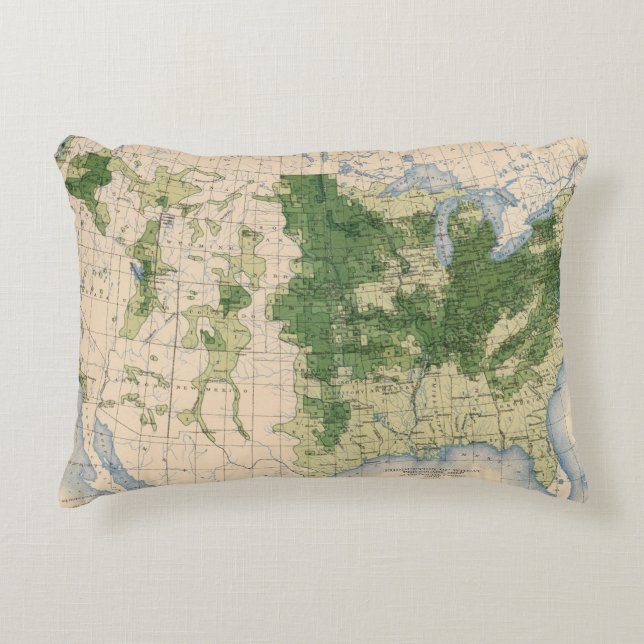 Mile för 156 Wheat/sq Prydnadskudde (Framsidan)