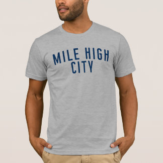 Mile-Kick stadsT-tröja - Denver, Colorado T-shirt
