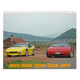 MilekickFiero klubb 2013 Kalender