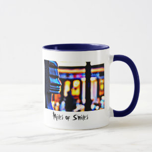 Miles av leenden - Paris Mugg