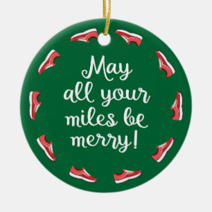 Miles be Merry Julgransprydnad Keramik