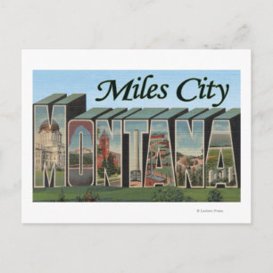 Miles City, Montana Vykort