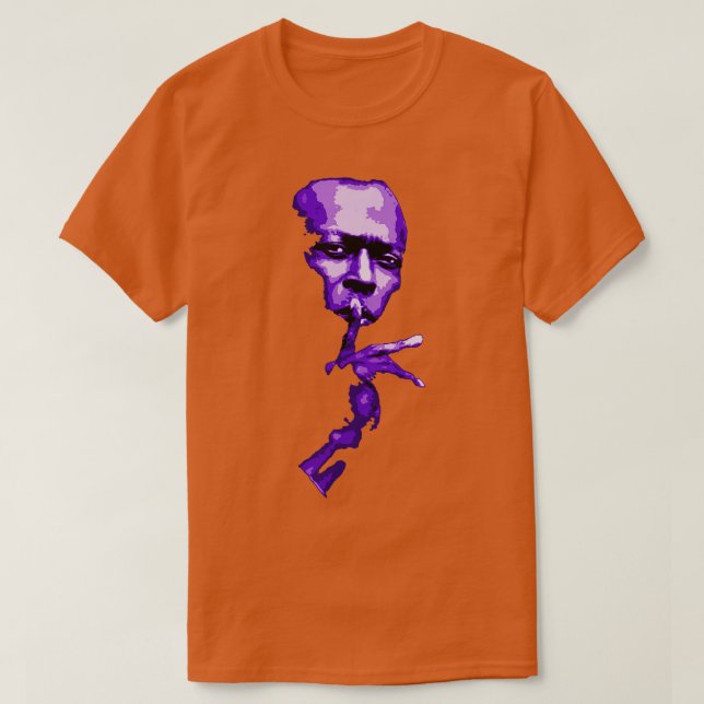 Miles Davies T Shirt (Design framsida)