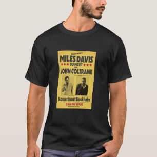 Miles Davis Quintet och John Coltrane Stockholm 19 T Shirt