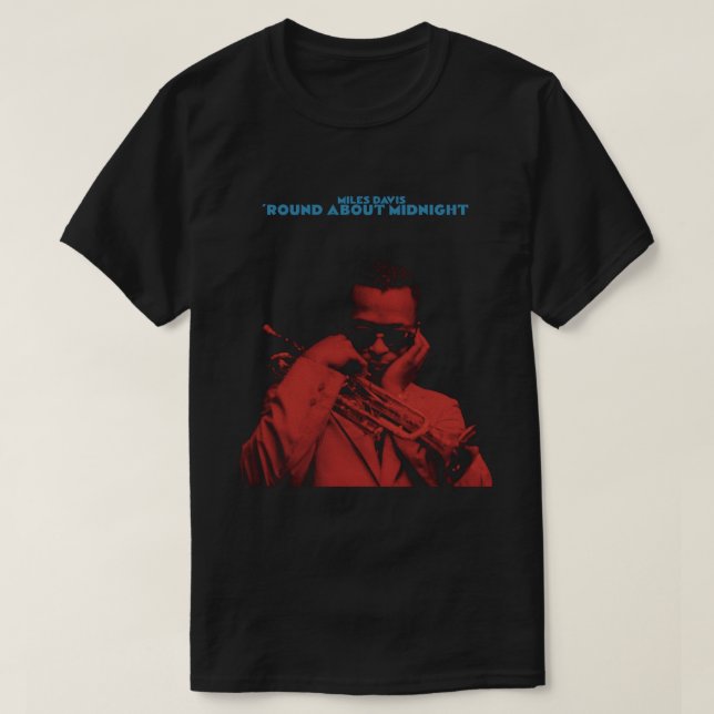 Miles Davis Round About Midnight  T Shirt (Design framsida)