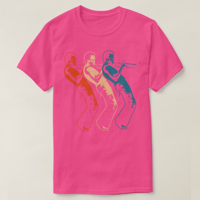 Miles Davis Vintage Retro T Shirt (Design framsida)