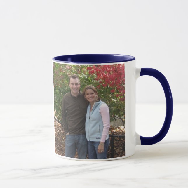 Miles ifrån varandra… men nära på heart. mugg (Höger)