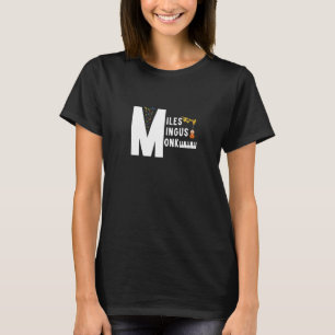 Miles Mingus Munk Berömd Jazz Orchestra Vi ska B T Shirt