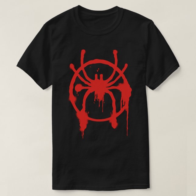 Miles Morales Spider Logotyp Classic T-Shirt (Design framsida)