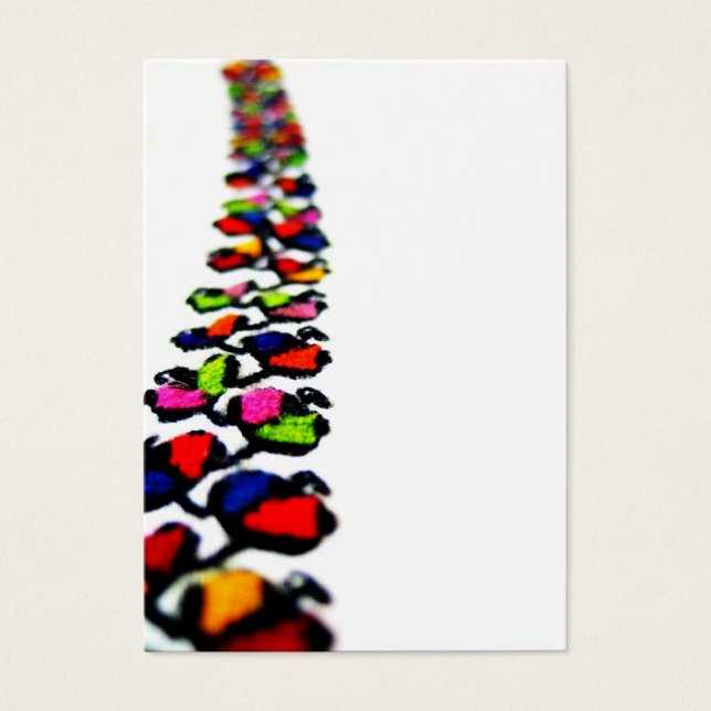 Miles och Miles of Ukrainska Embroidery Visitkort (Framsidan)